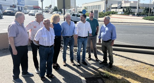 El PSOE exige al Ayuntamiento un plan de movilidad y seguridad para los peatones en los accesos al aeropuerto de Málaga   