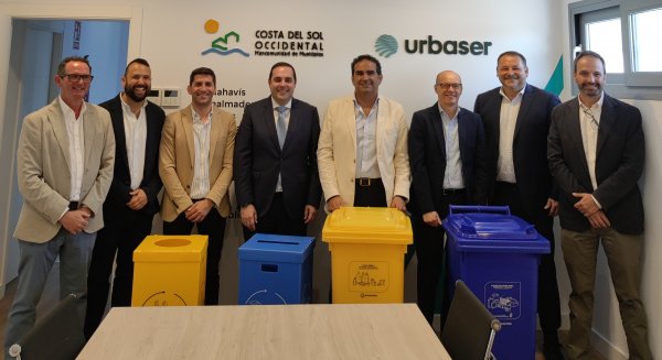La Mancomunidad de Costa del Sol repartirá 650 contenedores y 3.000 papeleras en chiringuitos y restaurantes