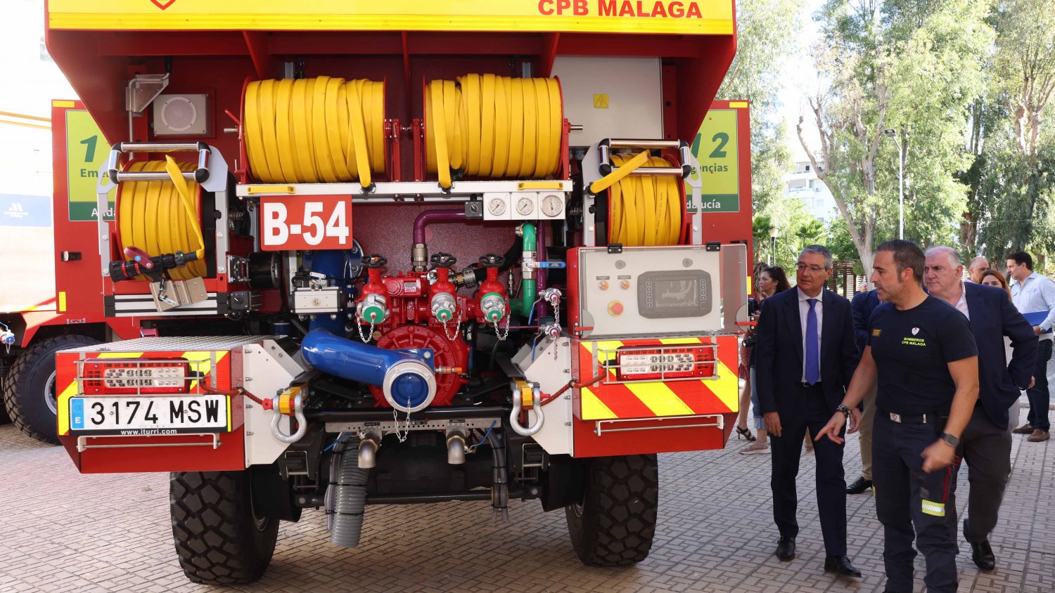 Reforzado el dispositivo de verano del CPB con nuevos camiones y equipos para intervenciones en incendios forestales