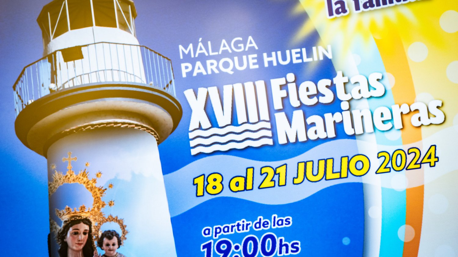 Las XVIII Fiestas Marineras 'Virgen del Carmen' del distrito de Carretera de Cádiz se celebrarán entre el 18 y el 21 de julio 