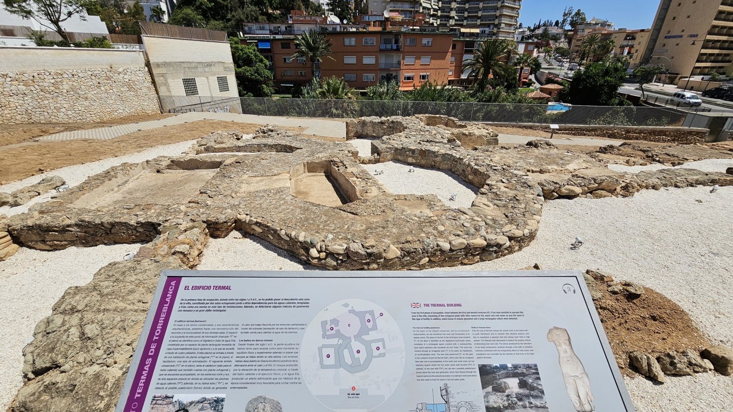 El Ayuntamiento de Fuengirola abre al público el yacimiento de las Termas Romanas de Torreblanca  