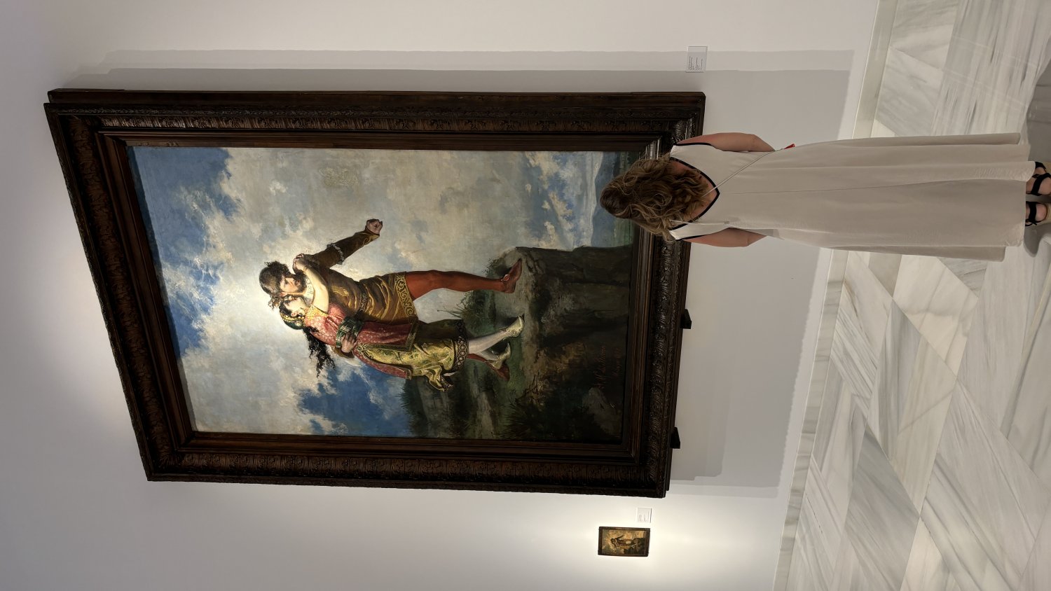 El Ayuntamiento cede temporalmente el lienzo 'La Peña de los Enamorados' de Martínez del Rincón para una exposición en Antequera