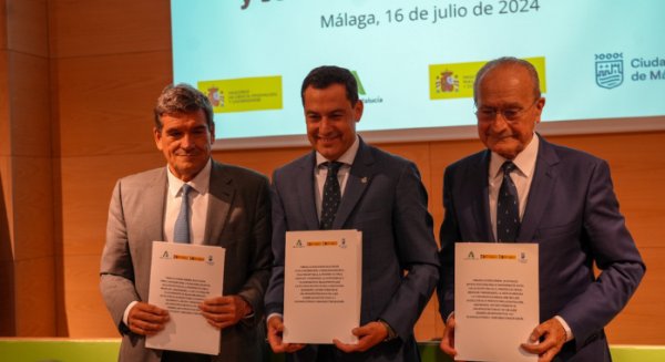 El Gobierno, la Junta y el Ayuntamiento de Málaga firman un acuerdo para implantar un centro de innovación de chips de IMEC en España