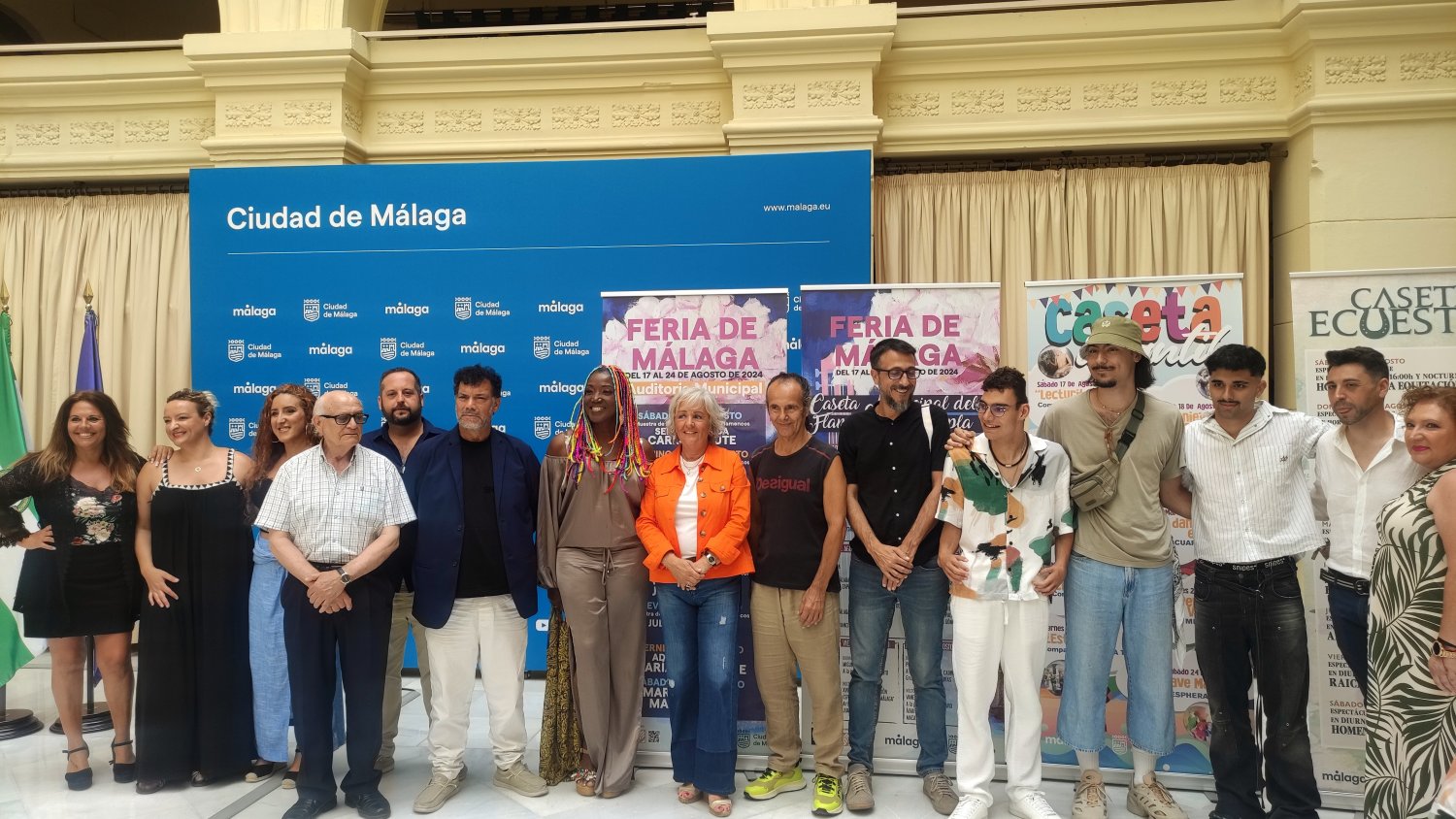 El Ayuntamiento presenta las actuaciones artísticas de la Feria de Málaga 2024, que comenzará el próximo 16 de agosto 