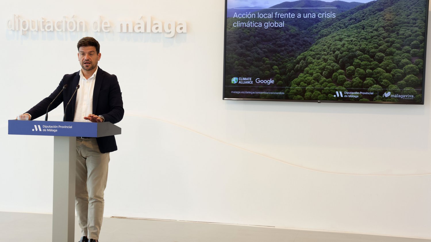 Diputación de Málaga se convierte en la primera administración andaluza que se adhiere a la Alianza del Clima