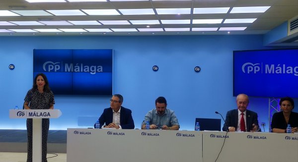 El PP de Málaga asegura que 'fiscalizará la labor del Gobierno' para que se contrate el estudio del tren litoral en 2025