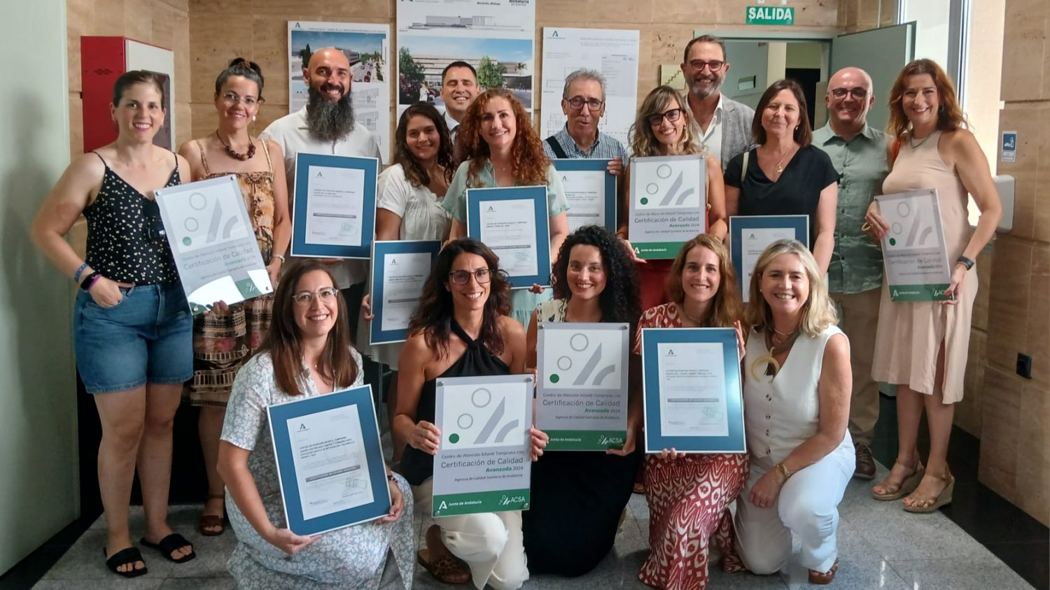 Siete centros de Atención Infantil Temprana de la provincia de Málaga consiguen el nivel ‘Avanzado’ de la ACSA