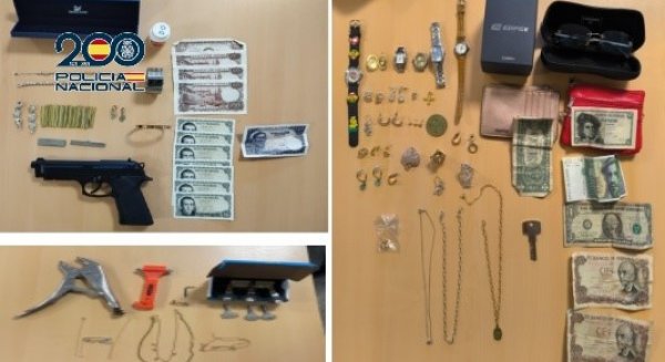 Desarticulado en Málaga un grupo criminal especializado en robos con fuerza en domicilios habitados