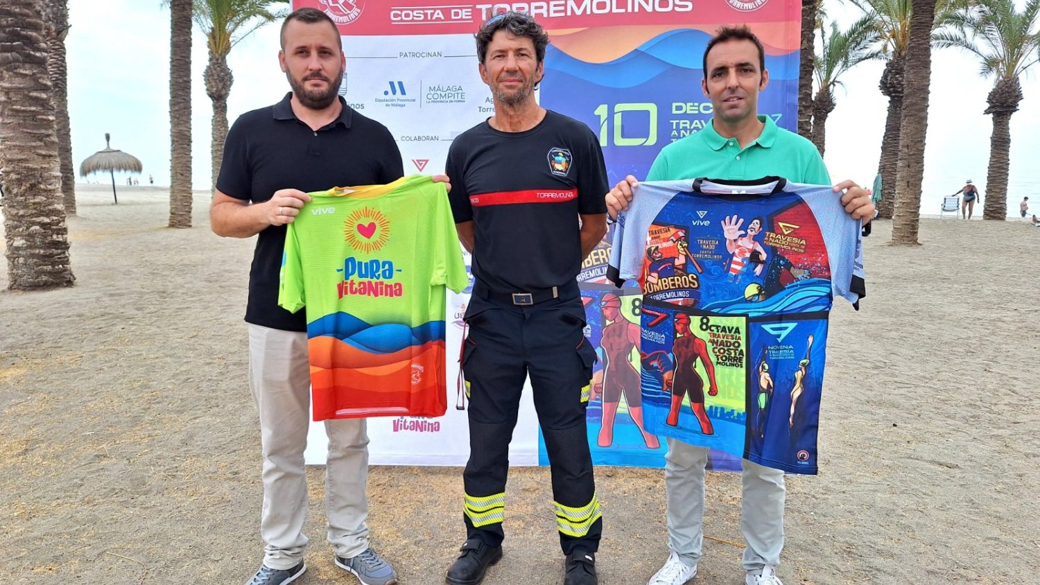 La Travesía a nado Costa de Torremolinos afronta su décima edición con cerca de 300 nadadores