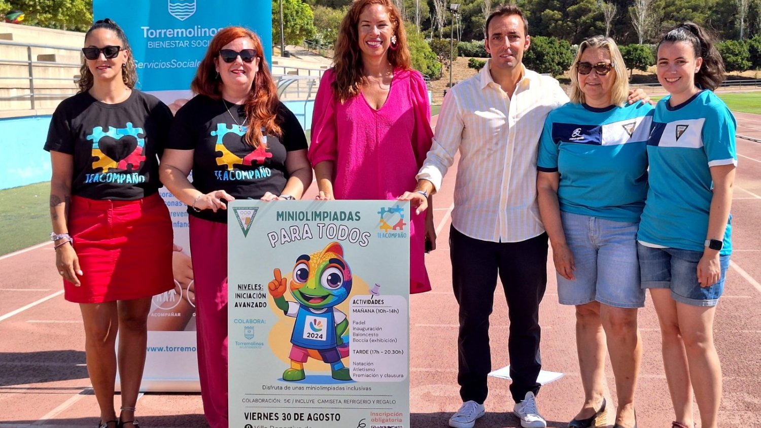 Torremolinos apuesta por la inclusión con unas Miniolimpiadas y un taller sobre lo valores del deporte