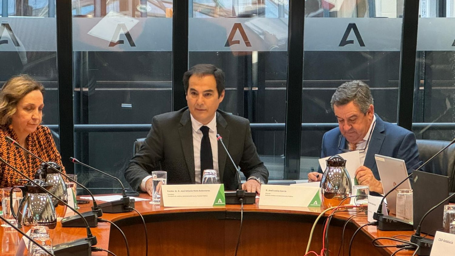 La Diputación y el Ayuntamiento de Málaga reciben ayudas de la Junta para la formación de sus empleados públicos