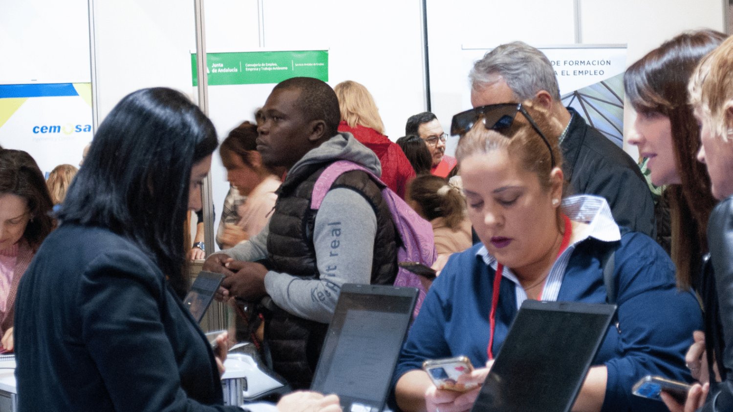 El paro desciende un 12,6 % en Málaga durante el primer trimestre del año