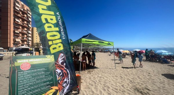 Bioparc Fuengirola pone en marcha actividades infantiles y gratuitas en las playas del municipio durante el mes de agosto