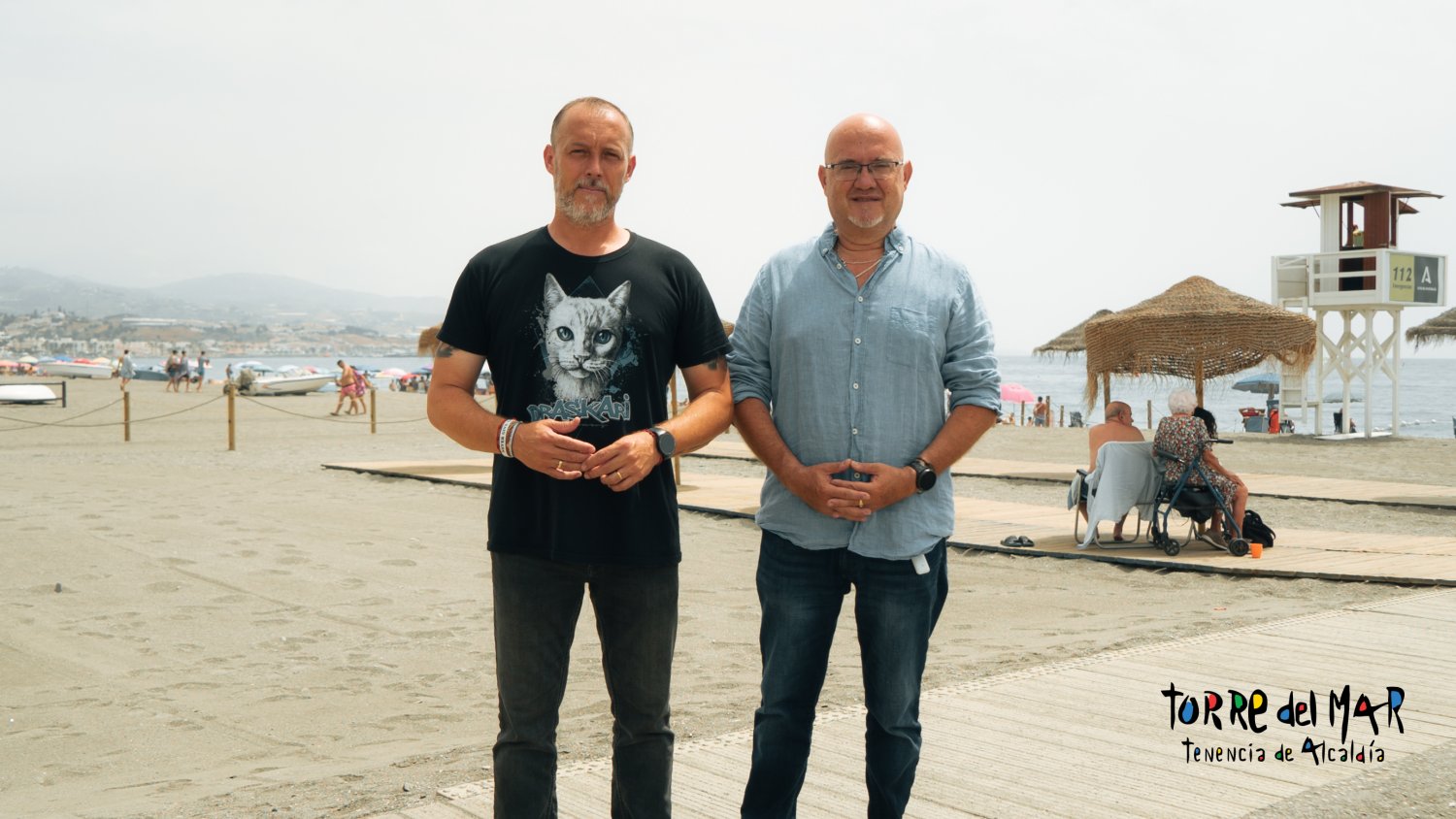 Atencia anuncia mejoras en la playa adaptada del puesto de socorro central de Torre del Mar