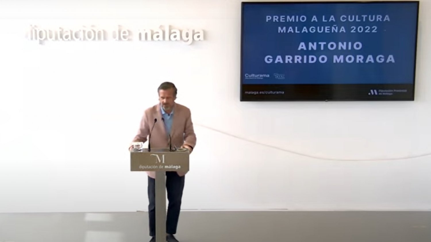 Diputación convoca la edición 2022 del Premio a la Cultura Malagueña Antonio Garrido Moraga