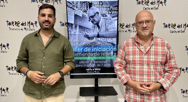 La Caleta de Vélez abre el plazo de inscripción para su taller de remienda de redes