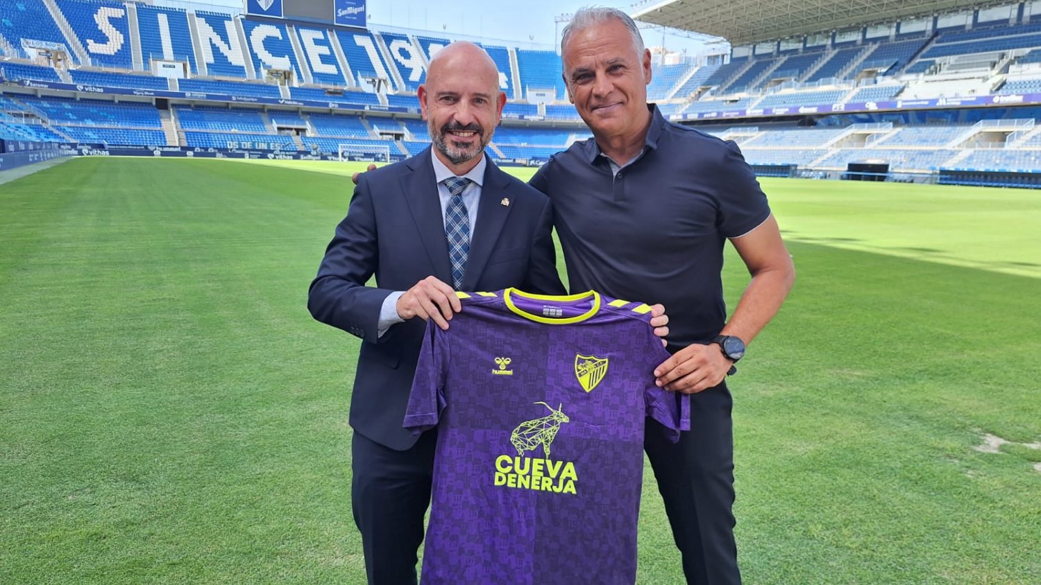 La Cueva de Nerja se convierte en nuevo patrocinador del Málaga Club de Fútbol