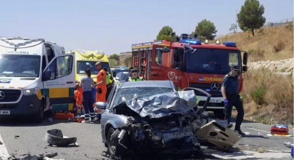 Cuatro fallecidos en un accidente este sábado en Casabermeja
