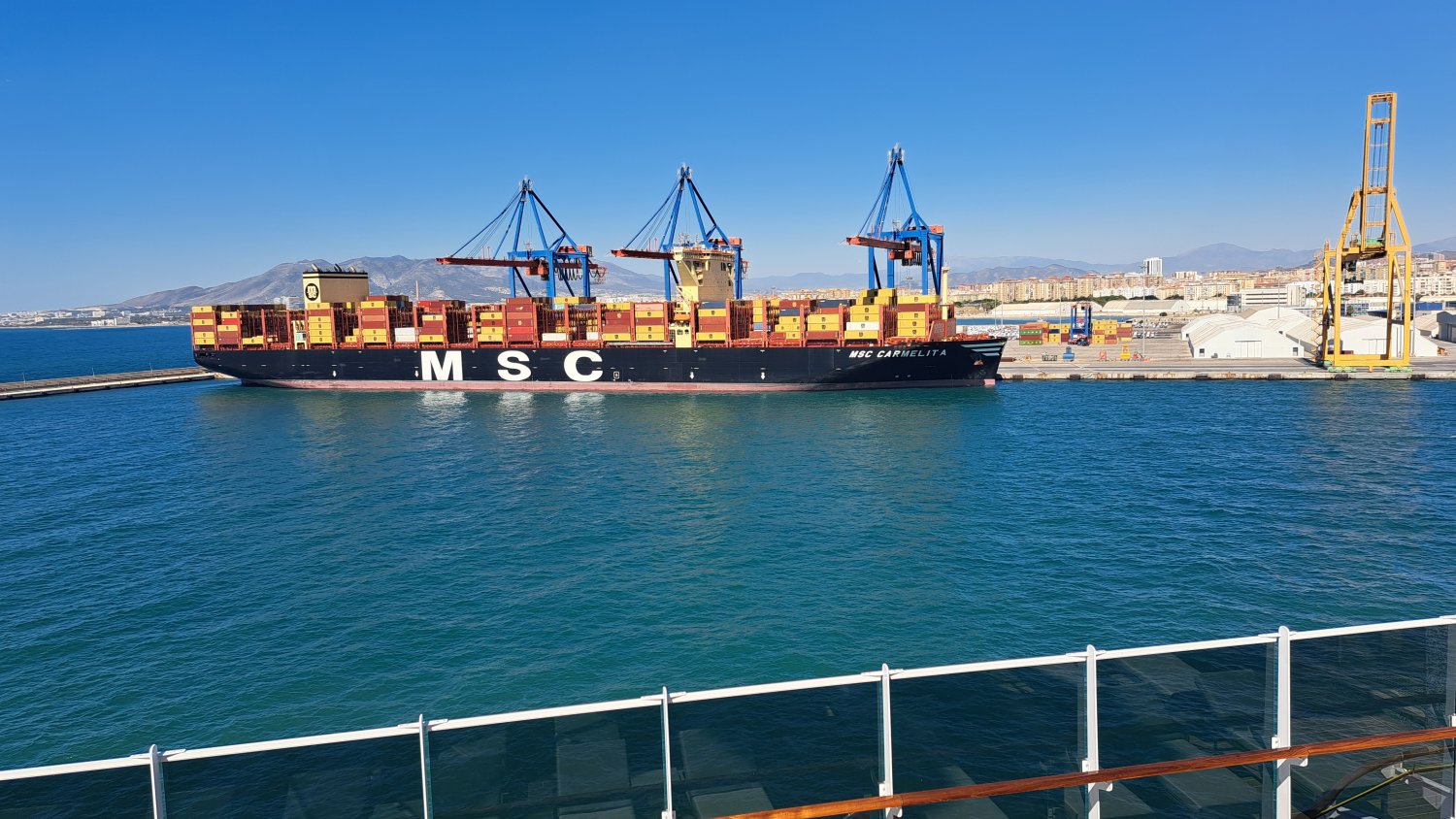 Málaga fue el puerto español de mayor crecimiento durante el primer semestre del año 