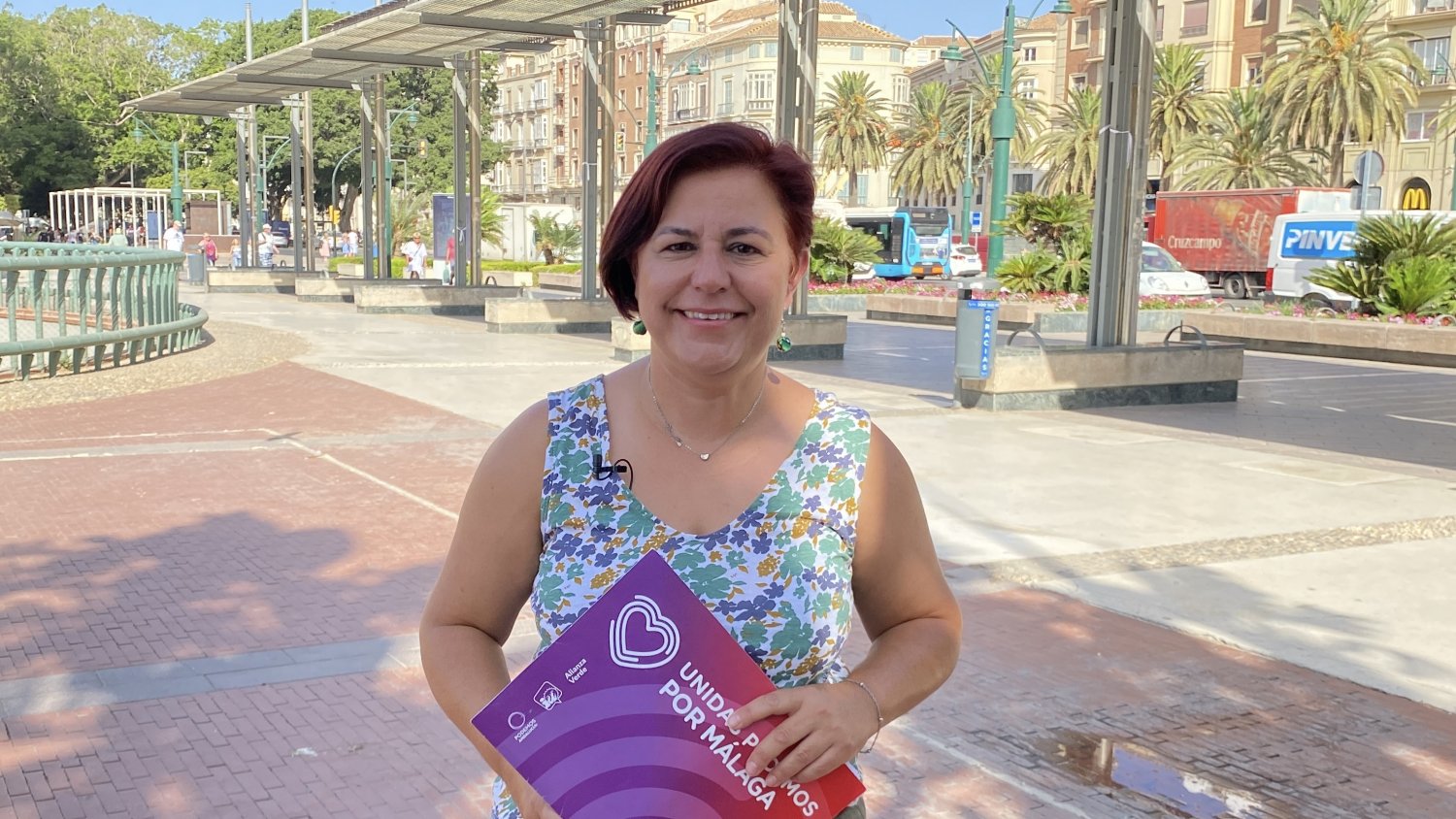 Unidas Podemos presenta un plan de choque para hacer frente a las olas de calor en la ciudad