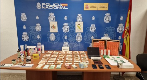 Desmantelada una organización criminal internacional dedicada a la venta ilegal de pastillas adelgazantes