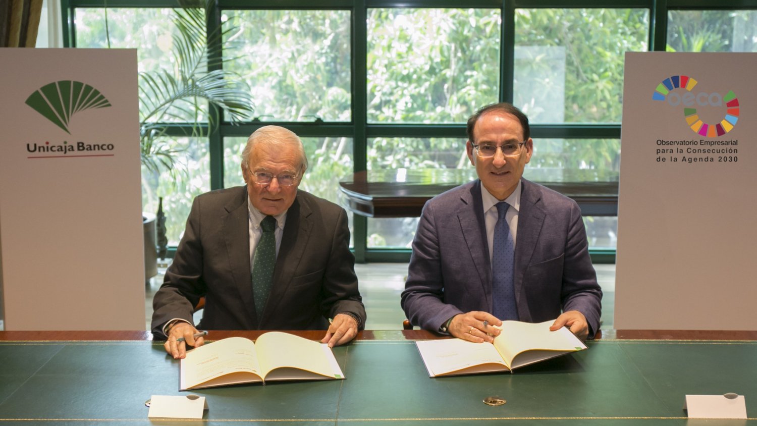 Unicaja Banco reafirma su apoyo al Observatorio Empresarial para la Consecución de la Agenda 2030