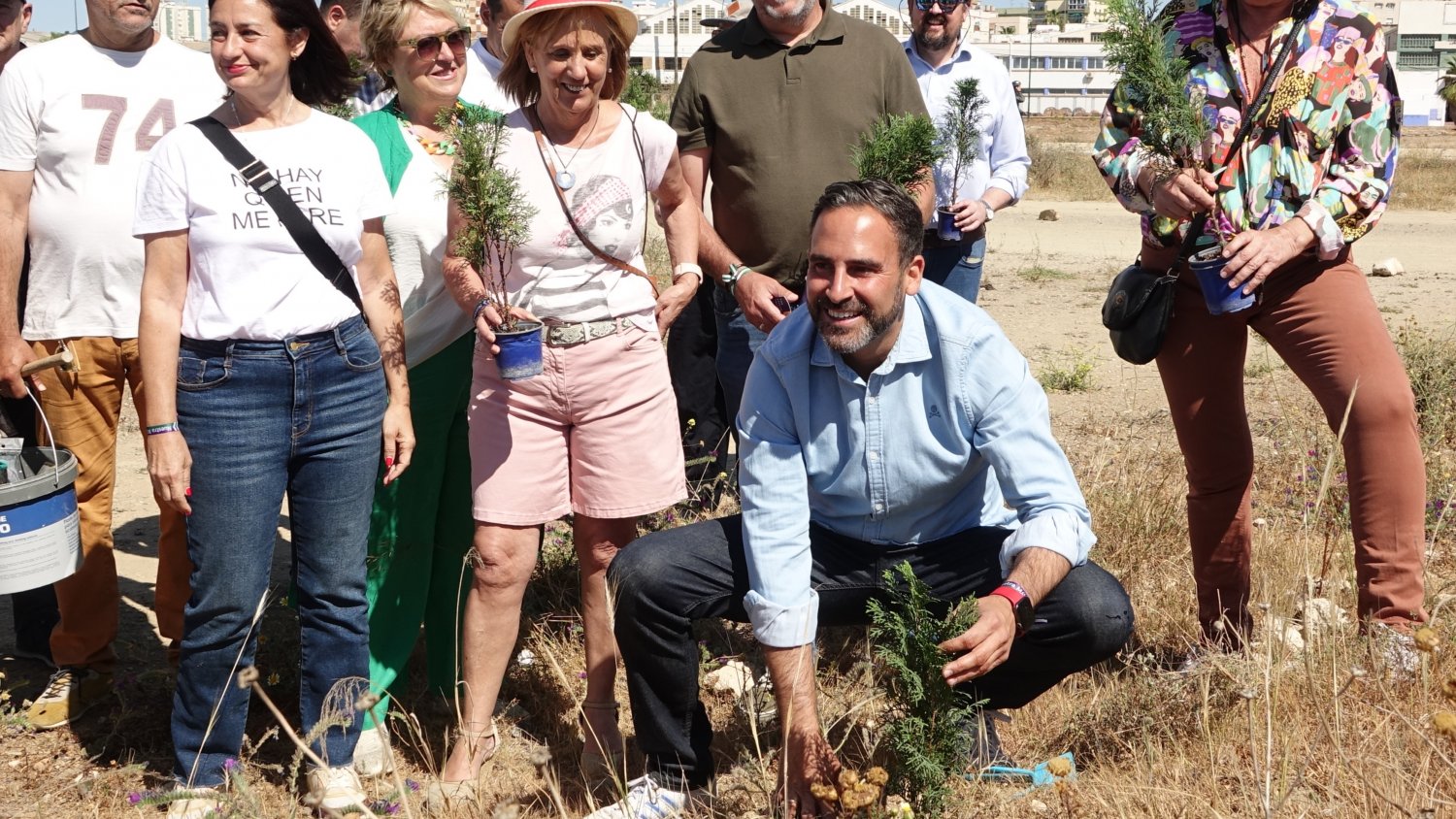 El PSOE insiste en crear el parque urbano en la zona más poblada de Europa