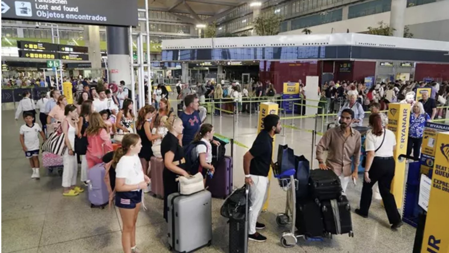 El aeropuerto de Málaga consiguió en julio el mes de mayor tráfico de la historia