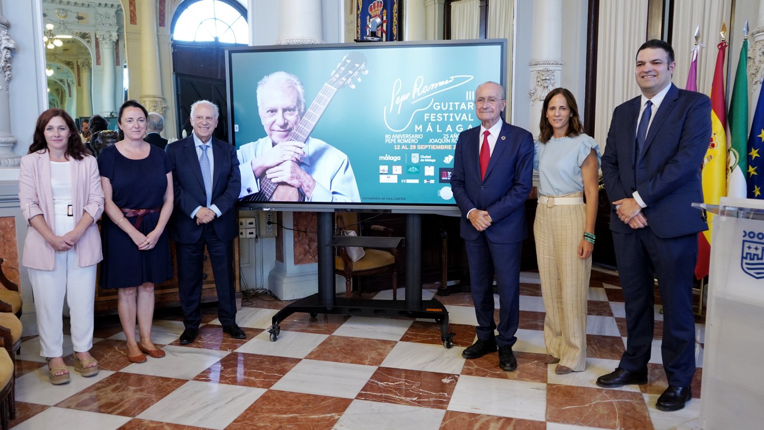 La III edición del ciclo 'Pepe Romero Guitar Festival-Málaga' estará dedicado al 80 cumpleaños del guitarrista malagueño
