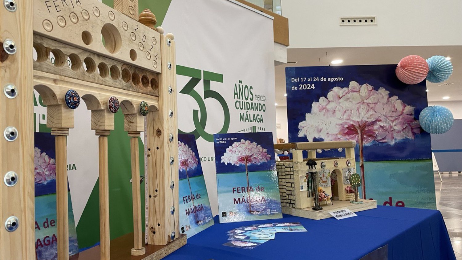 El Hospital Clínico acerca un año más la Feria de Málaga a los pacientes ingresados