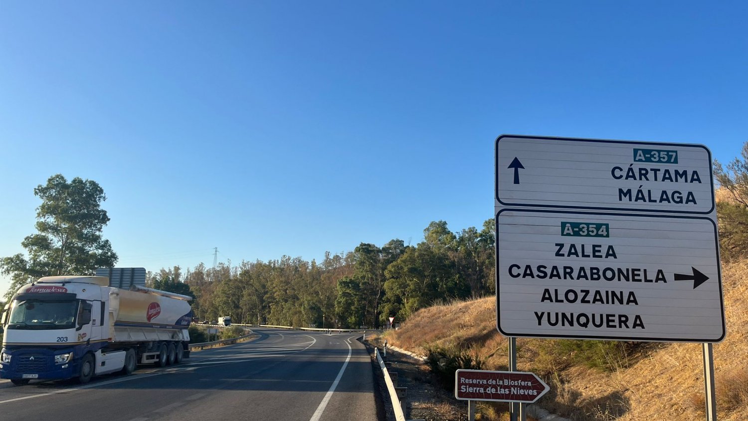 La Junta recibe ocho ofertas al proyecto de desdoble de la carretera A-357 en el tramo entre Cerralba-Zalea