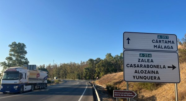 La Junta recibe ocho ofertas al proyecto de desdoble de la carretera A-357 en el tramo entre Cerralba-Zalea