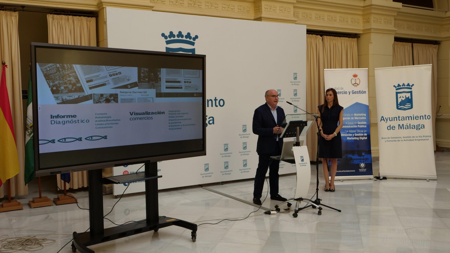 UMA.- Investigadores de la Facultad de Comercio y Gestión realizan un estudio sobre el comercio tradicional en Málaga