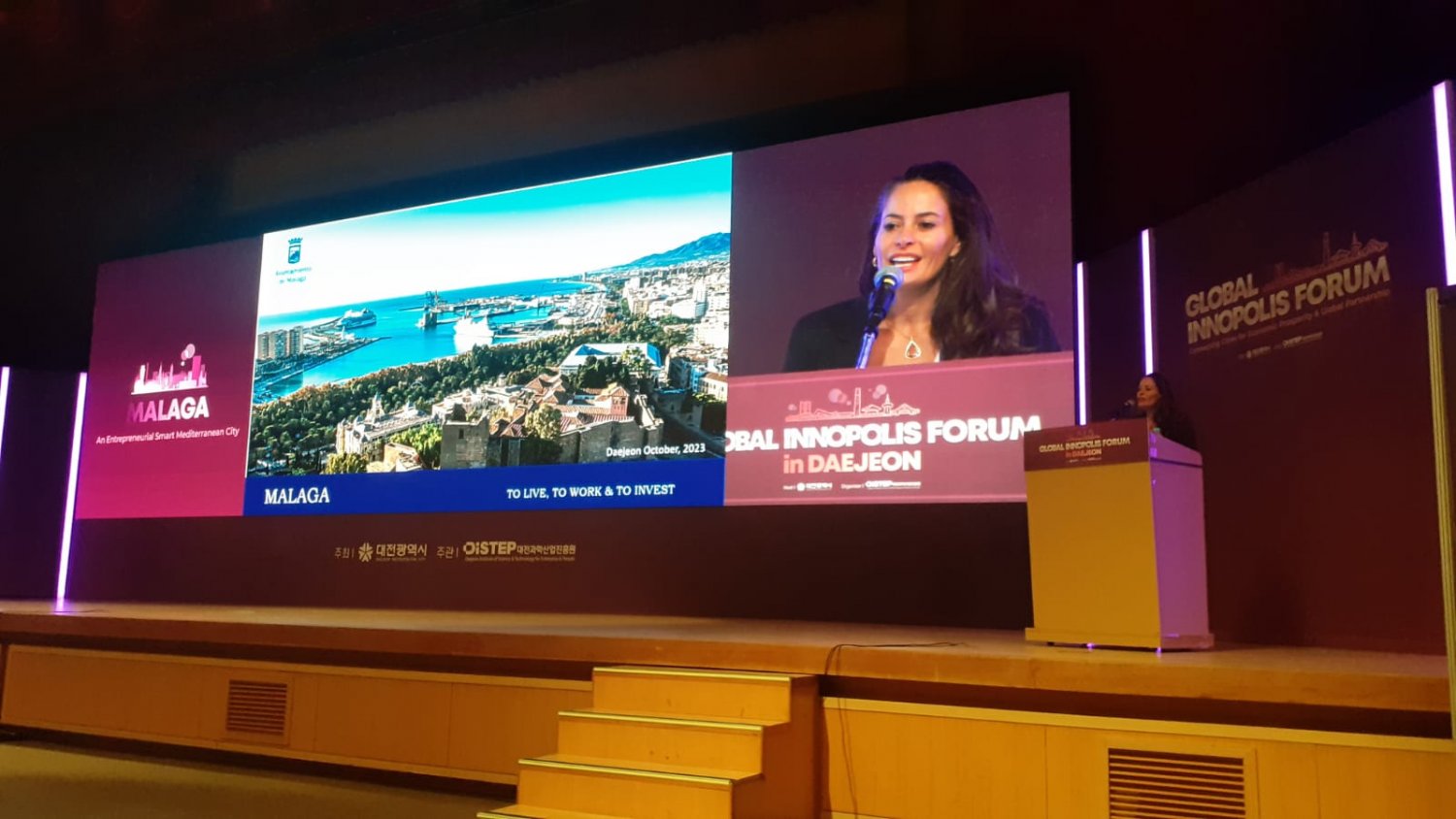 Málaga participa en el II Foro Global Innopolis en la ciudad surcoreana de Daejon