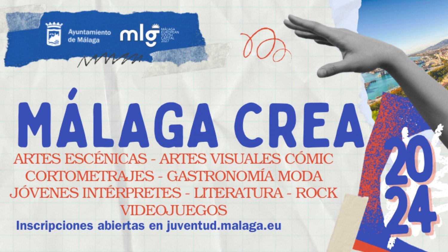 La Muestra de Música Joven 'MálagaCrea' Rock 2024 celebra su fase final con conciertos gratuitos todos los jueves de septiembre