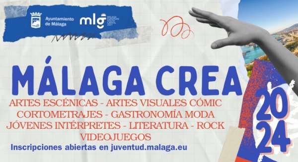 La Muestra de Música Joven 'MálagaCrea' Rock 2024 celebra su fase final con conciertos gratuitos todos los jueves de septiembre
