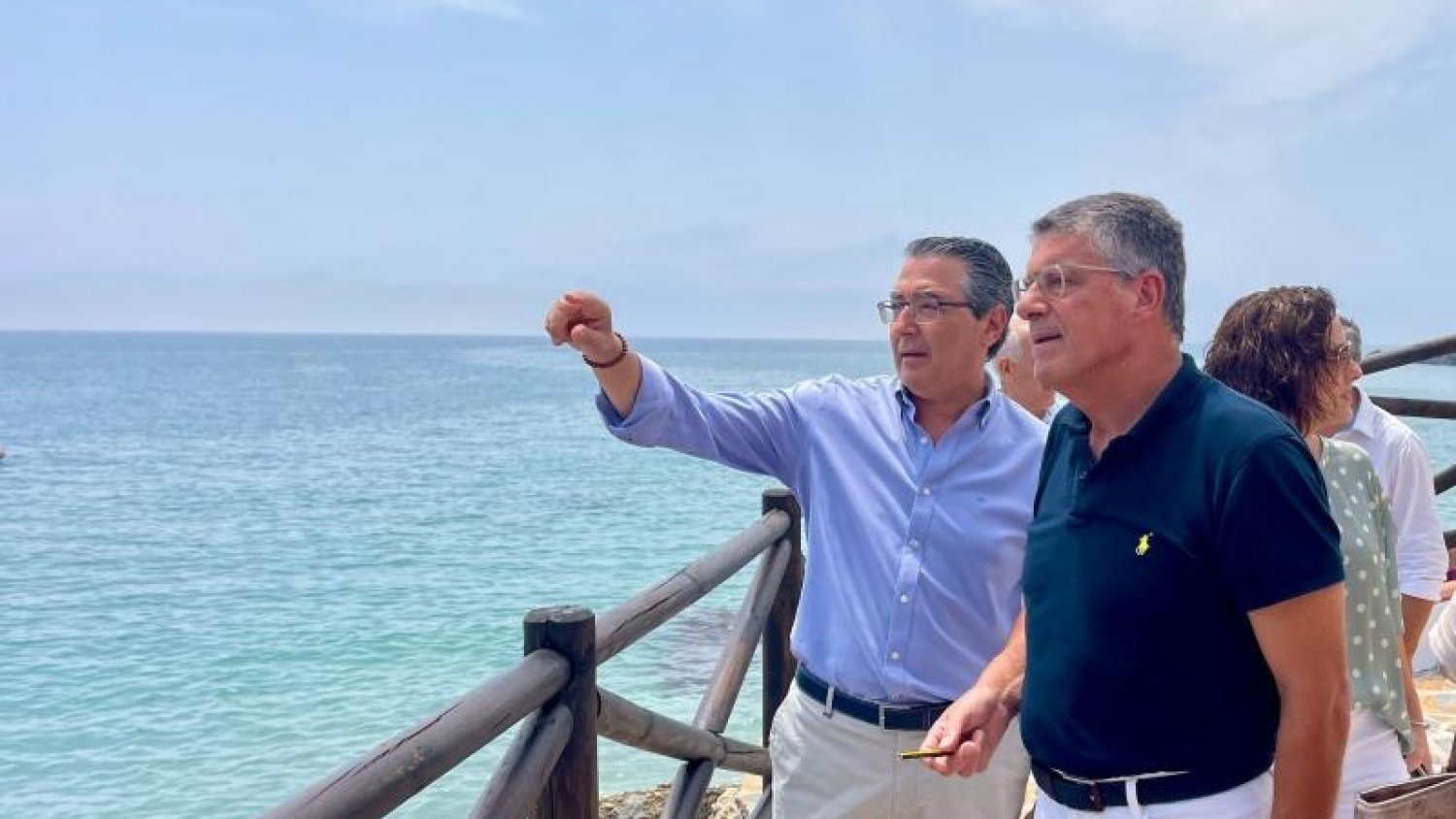 Avanza la Senda Litoral con un nuevo tramo peatonal que une las playas de La Caletilla y El Salón