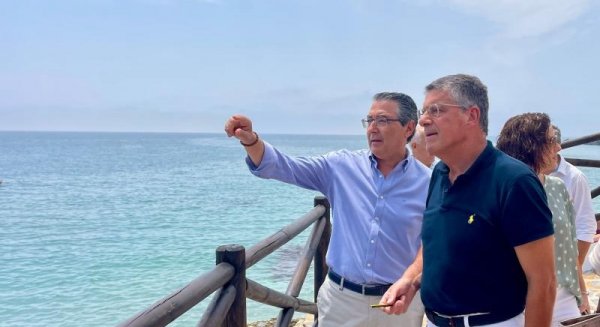 Avanza la Senda Litoral con un nuevo tramo peatonal que une las playas de La Caletilla y El Salón
