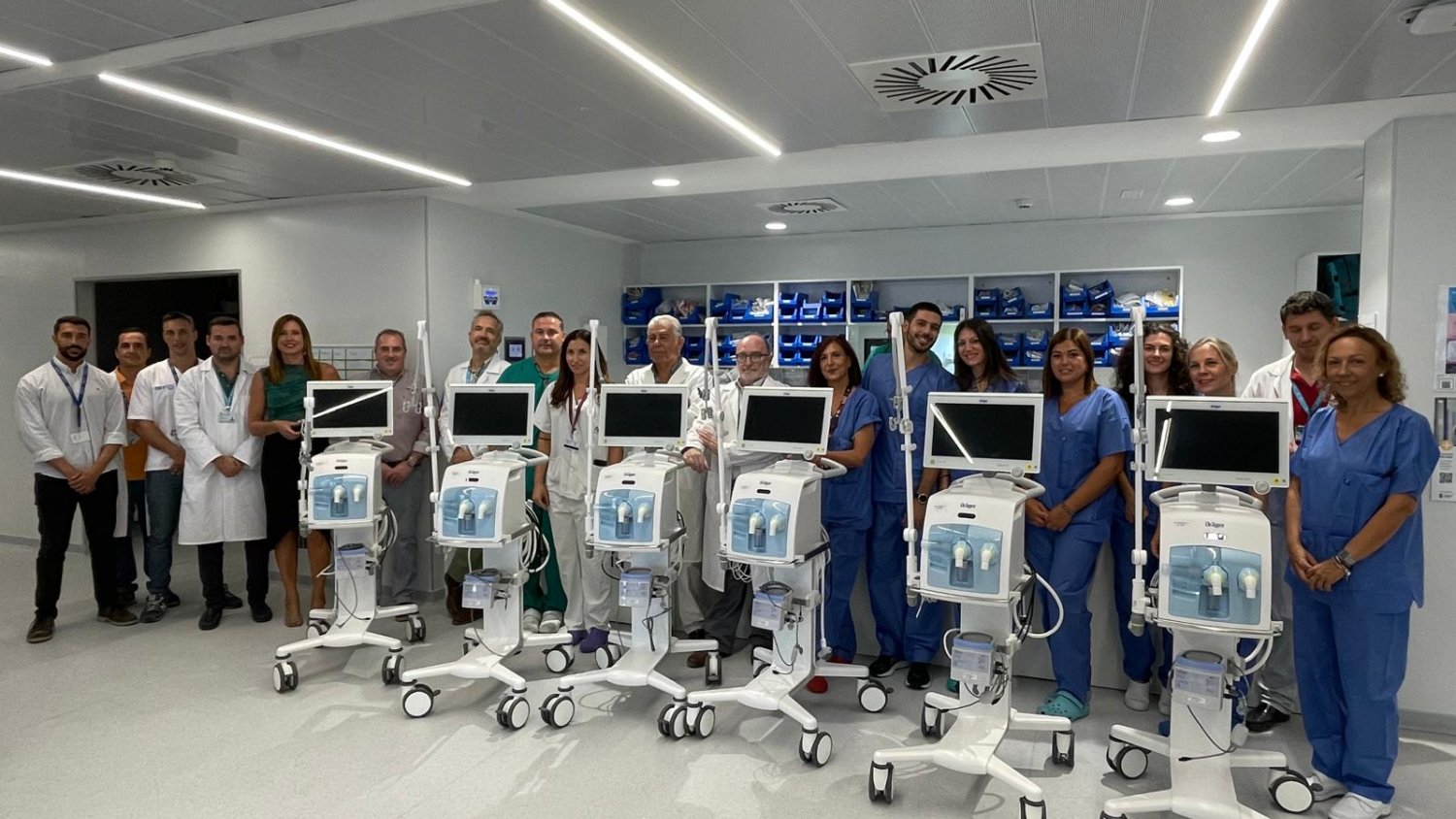 La UCI del Hospital Regional de Málaga incorpora nuevos dispositivos de respiración mecánica