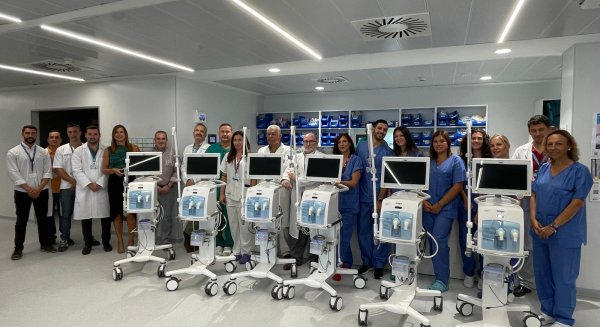 La UCI del Hospital Regional de Málaga incorpora nuevos dispositivos de respiración mecánica