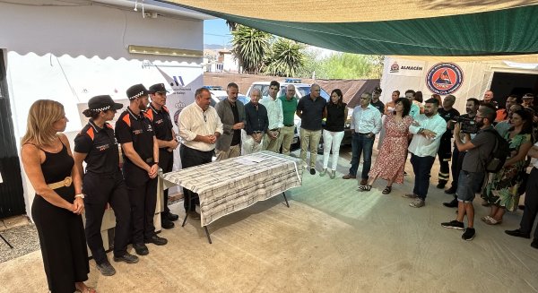 La Diputación pone en marcha en Pizarra un punto estratégico para atender emergencias en municipios del Guadalhorce y Sierra de las Nieves