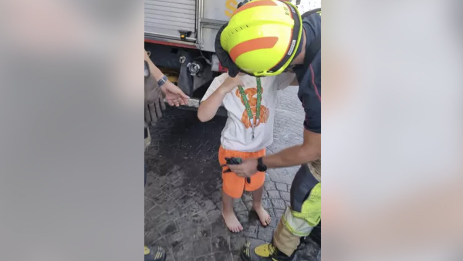 Un menor es rescatado por los Bomberos tras quedar atrapado en una atracción infantil en Benalmádena