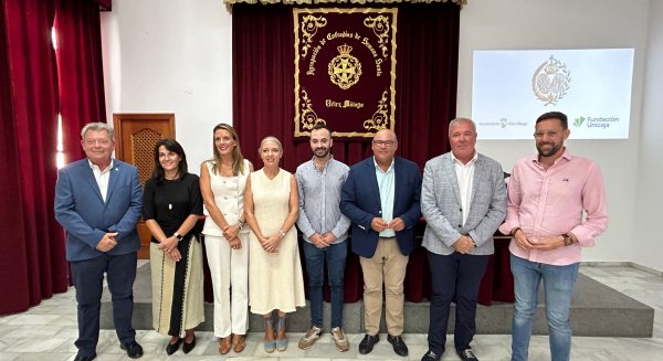 Diputación aporta 150.000 euros para el trono de la Virgen del Rocío de Vélez-Málaga, afectado por el incendio del Domingo de Ramos de 2023