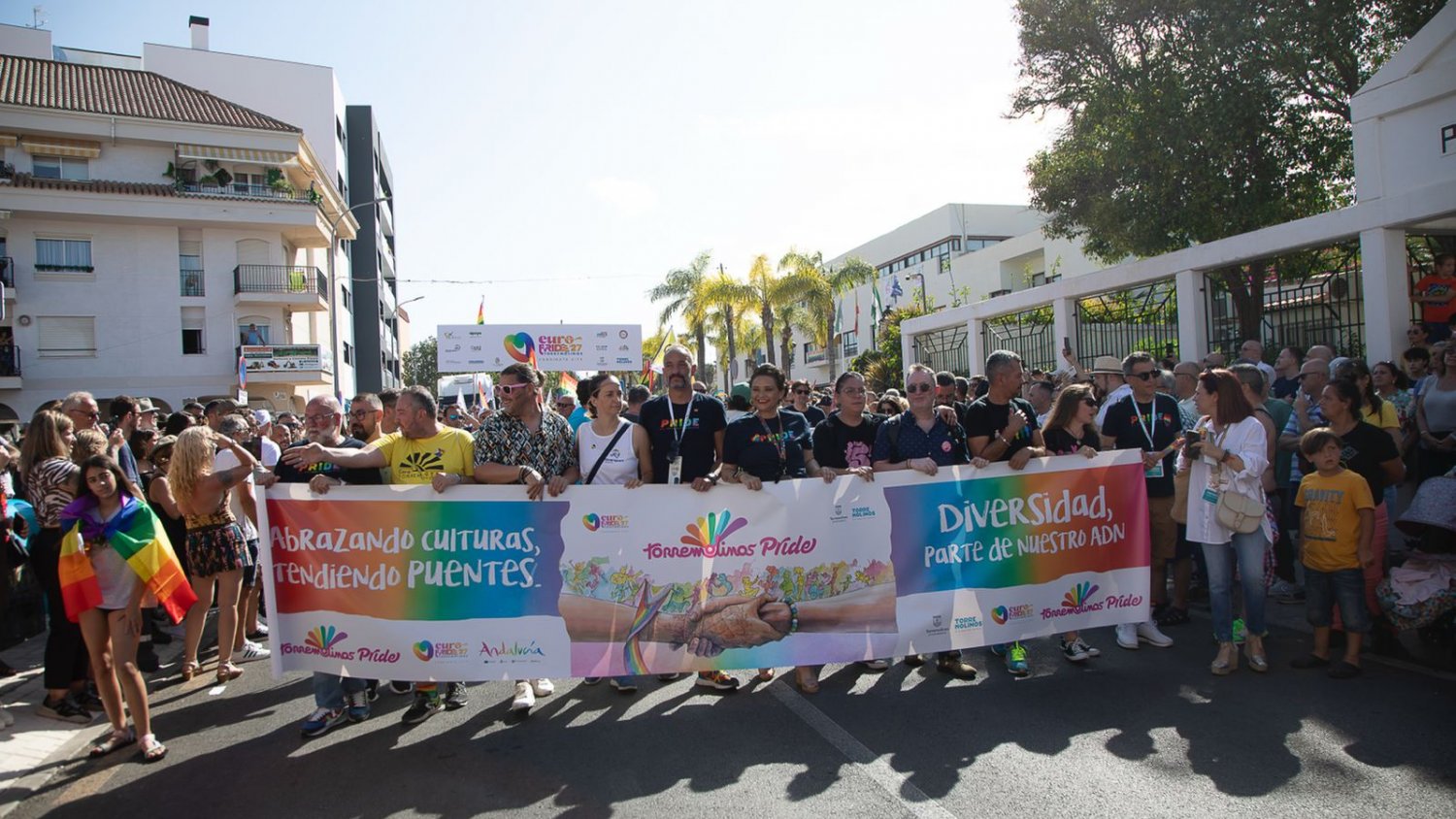 'Torremolinos, el litoral de la Libertad' es la apuesta de la candidatura española para albergar el Europride en 2027