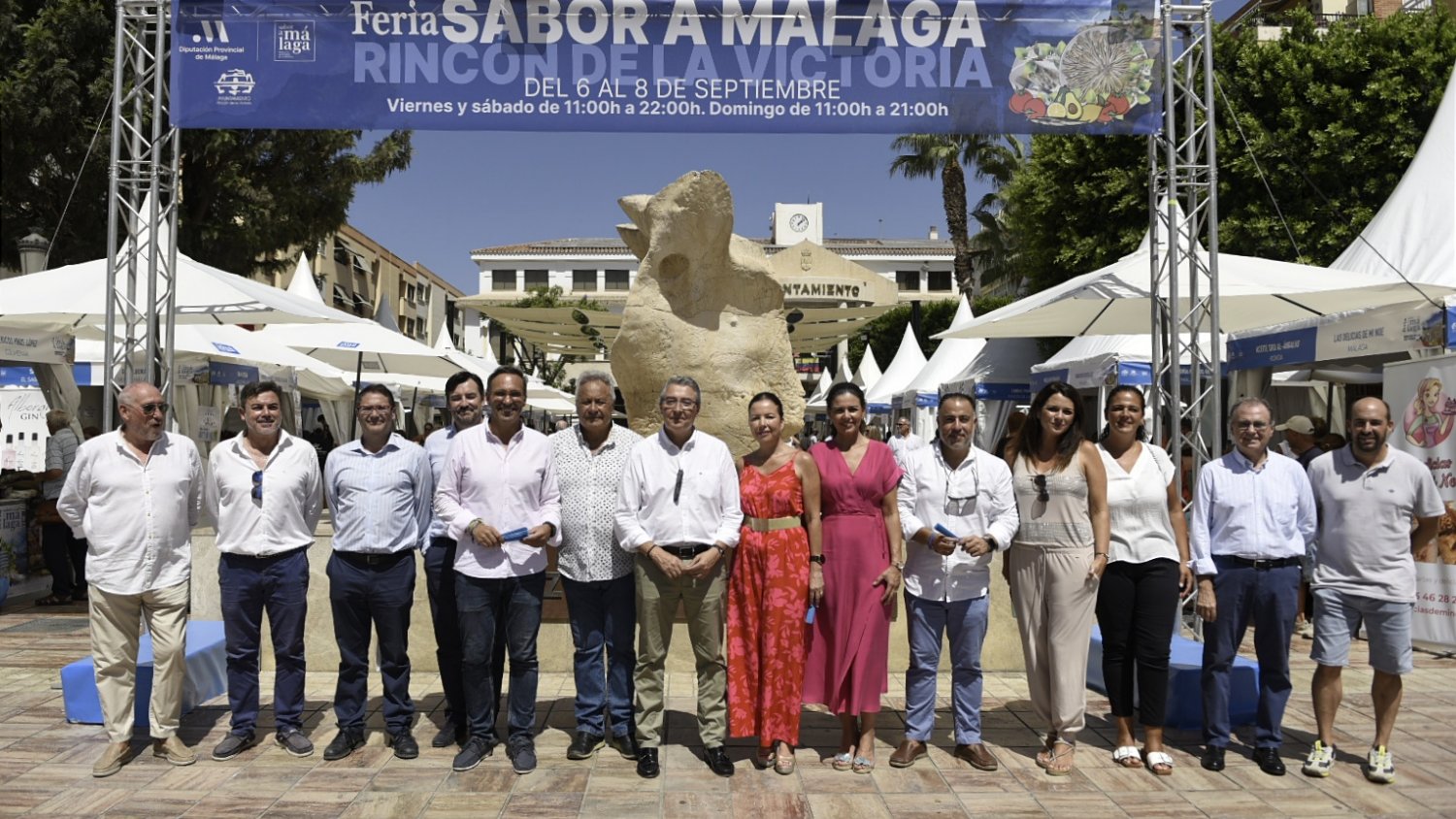 La Feria Sabor a Málaga en Rincón reúne a 32 productores hasta el domingo con motivo de la Fiesta del Boquerón Victoriano