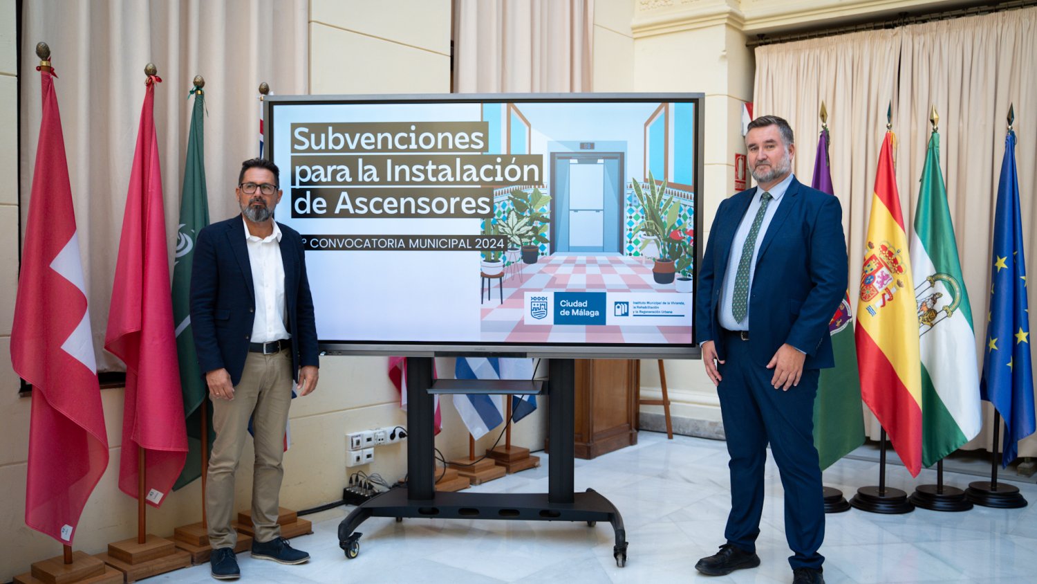 El Ayuntamiento de Málaga impulsa una nueva convocatoria de subvenciones para la instalación de ascensores que beneficiará a 450 familias