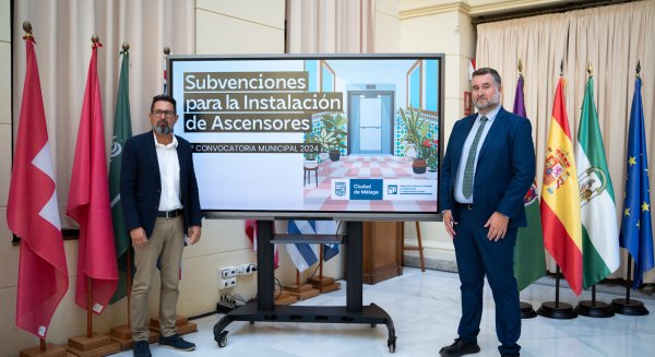 El Ayuntamiento de Málaga impulsa una nueva convocatoria de subvenciones para la instalación de ascensores que beneficiará a 450 familias