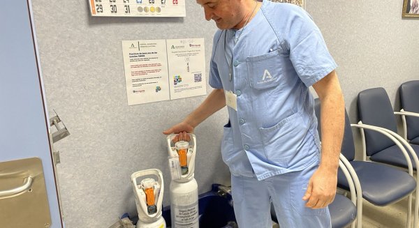  El Hospital Clínico de Málaga mejora la eficiencia en la gestión de oxígeno medicinal 