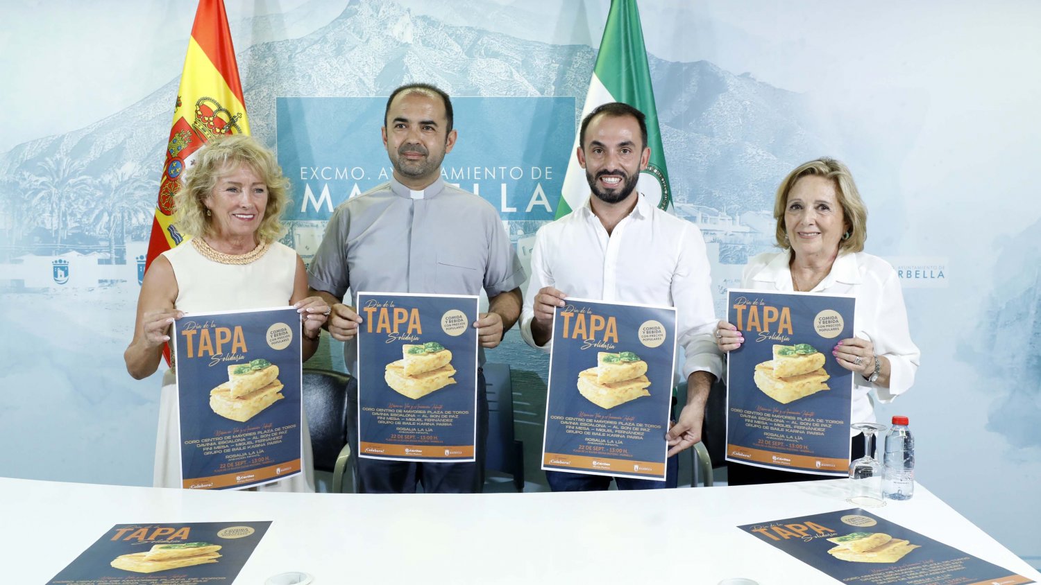 El Ayuntamiento de Marbella respalda la nueva edición del ‘Día de la Tapa Solidaria’ que organiza Cáritas de Divina Pastora