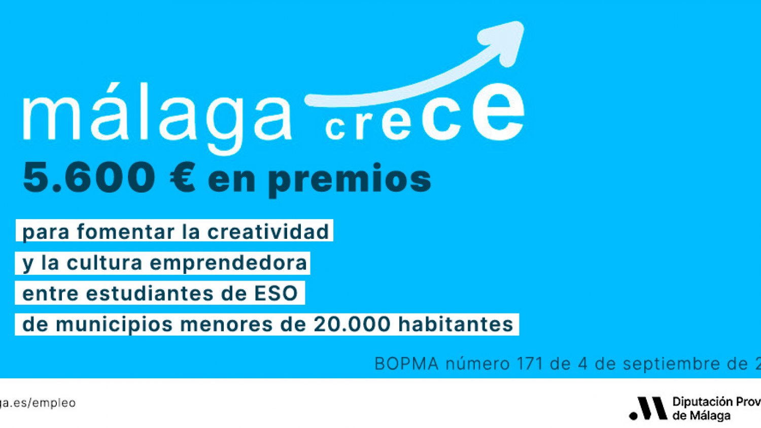 La Diputación de Málaga premiará ideas de negocio y propuestas emprendedoras de estudiantes de ESO